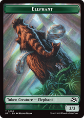 Insect // Elephant Double-Sided Token [Aetherdrift Tokens] | Mega City Incorporated