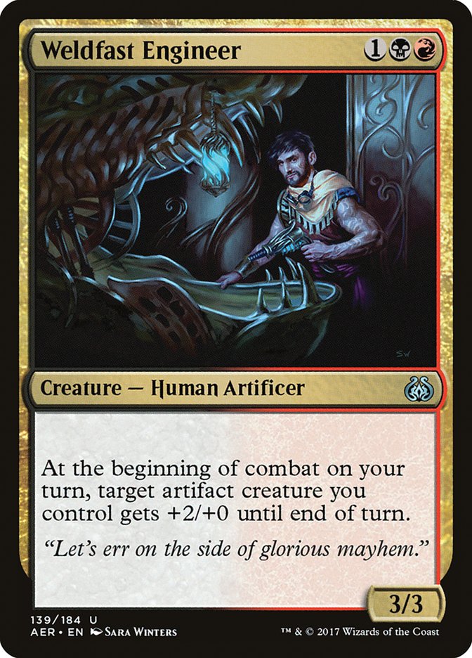 Weldfast Engineer [Aether Revolt] | Mega City Incorporated