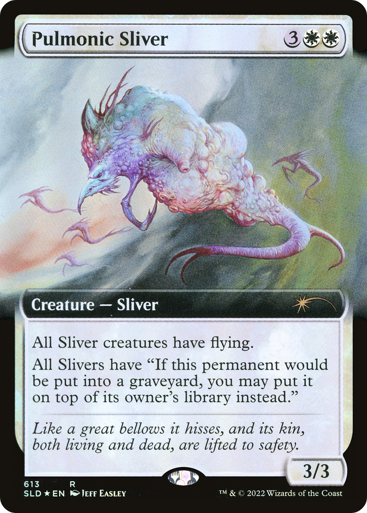 Pulmonic Sliver (Extended Art) [Secret Lair Drop Promos] | Mega City Incorporated