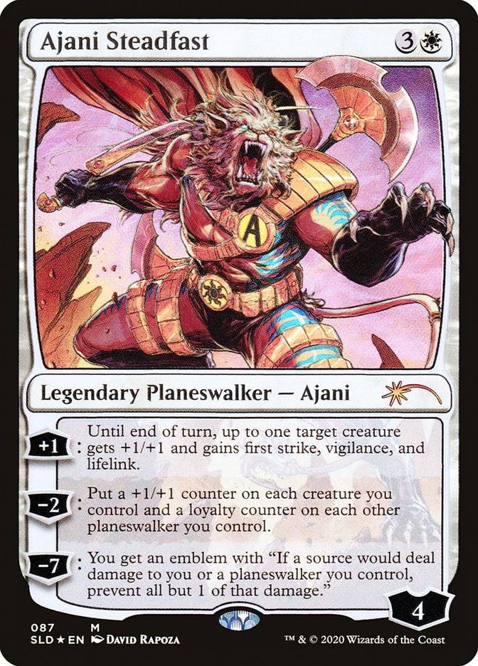 Ajani Steadfast [Secret Lair Drop Series] | Mega City Incorporated