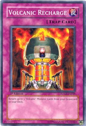 Volcanic Recharge [FOTB-EN049] Common | Mega City Incorporated