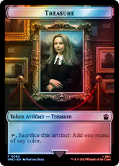 Fish // Treasure (0060) Double-Sided Token (Surge Foil) [Doctor Who Tokens] | Mega City Incorporated