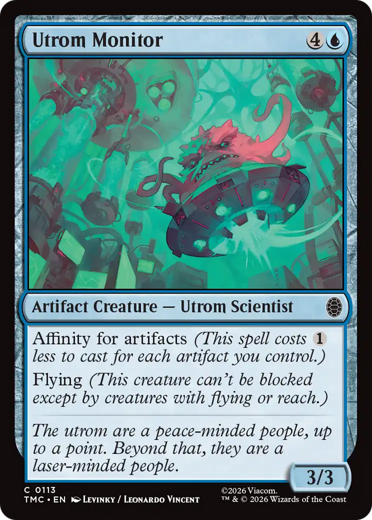 Utrom Monitor [Teenage Mutant Ninja Turtles Commander] | Mega City Incorporated