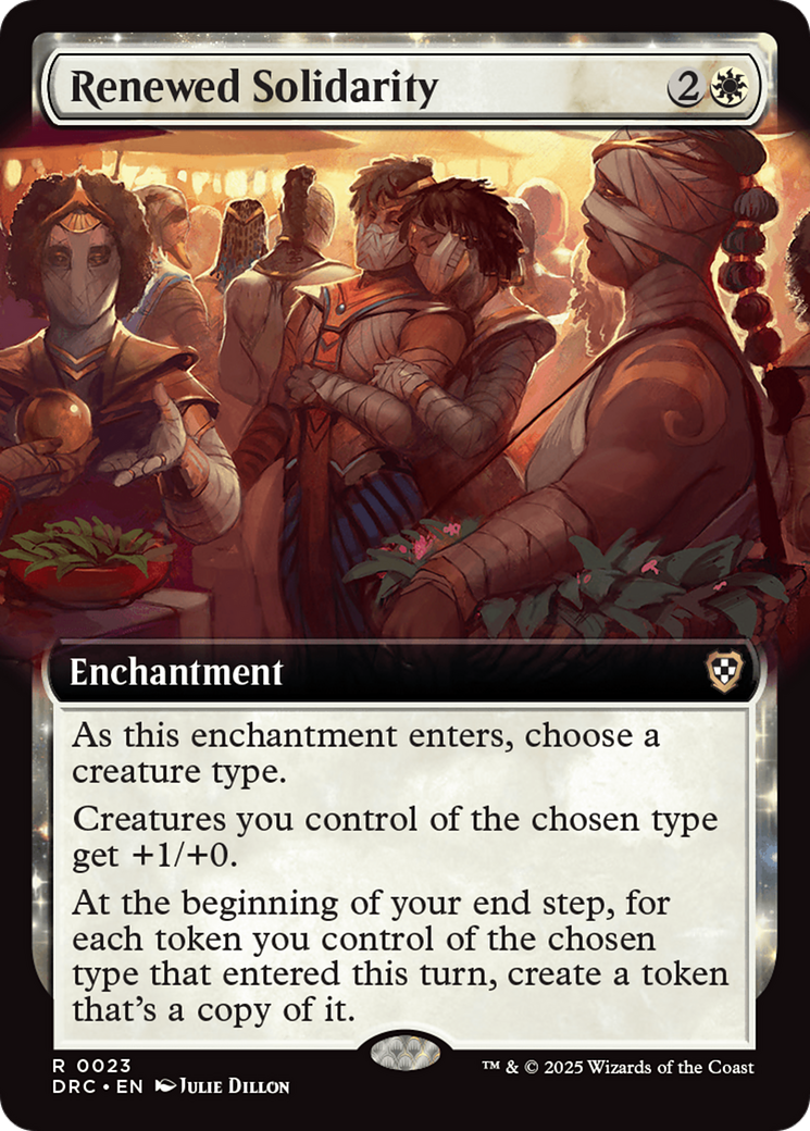 Renewed Solidarity (Extended Art) [Aetherdrift Commander] | Mega City Incorporated