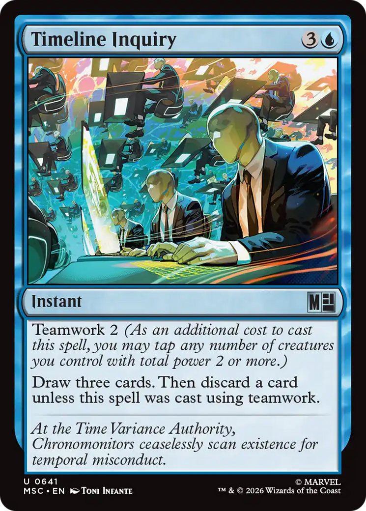 Timeline Inquiry [Marvel Super Heroes Commander] | Mega City Incorporated