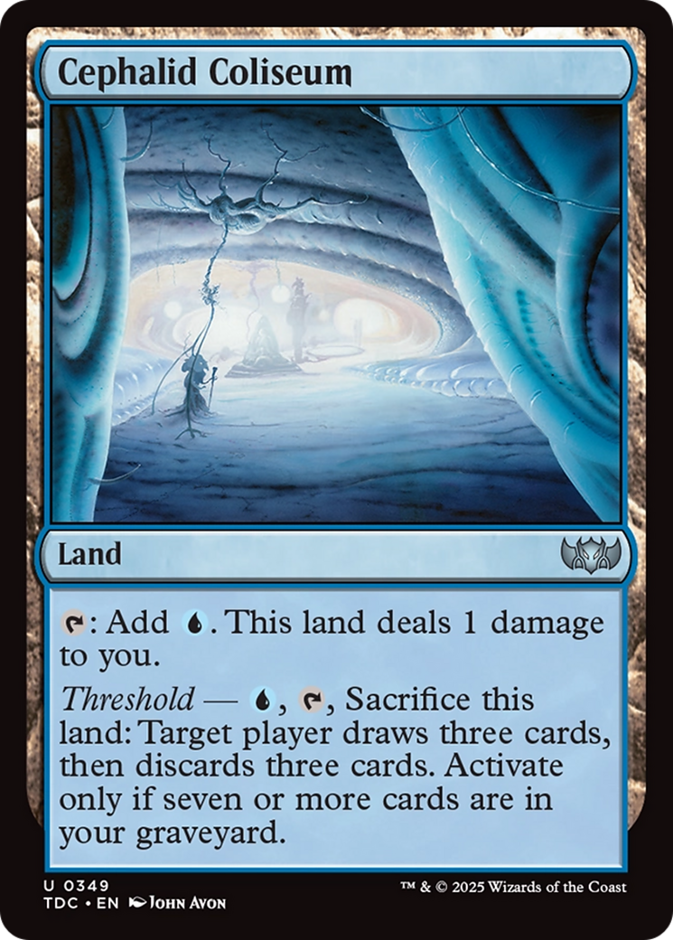 Cephalid Coliseum [Tarkir: Dragonstorm Commander] | Mega City Incorporated