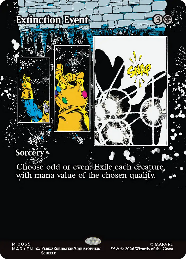 Extinction Event (Borderless) [Marvel Universe: Eternal-Legal] | Mega City Incorporated