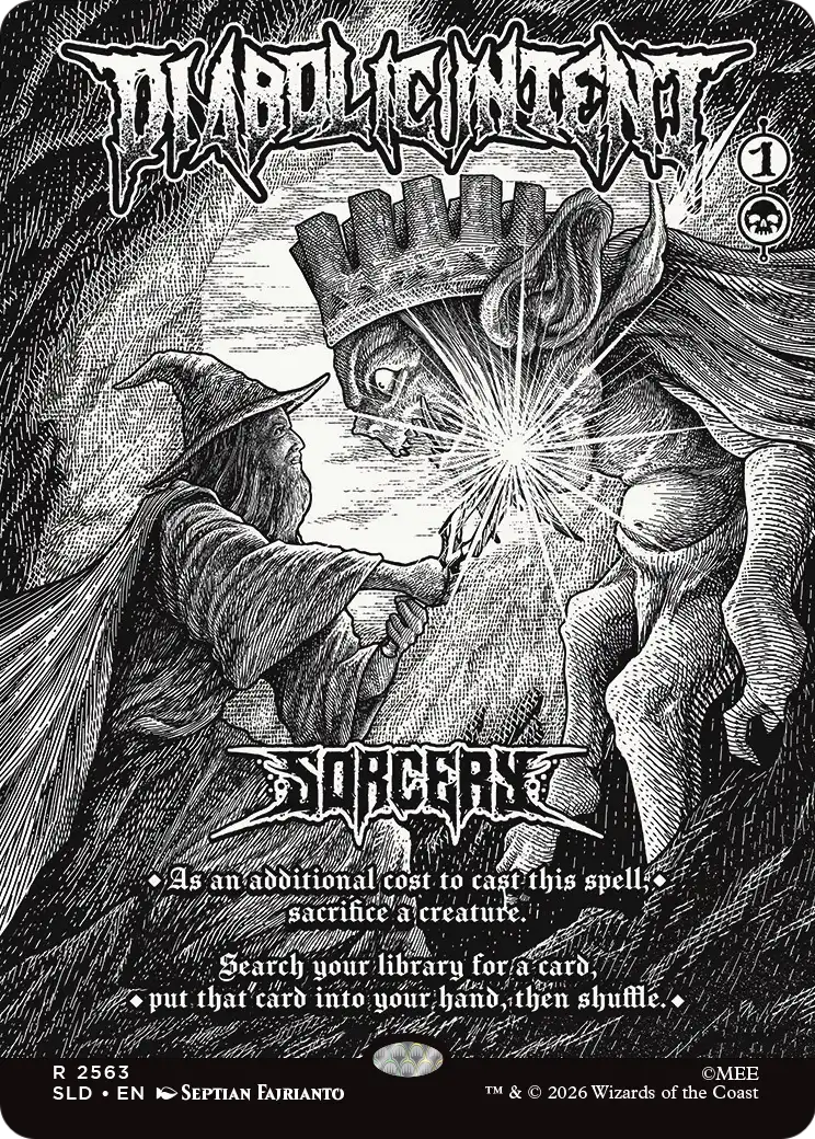 Diabolic Intent [Secret Lair Drop Series] | Mega City Incorporated