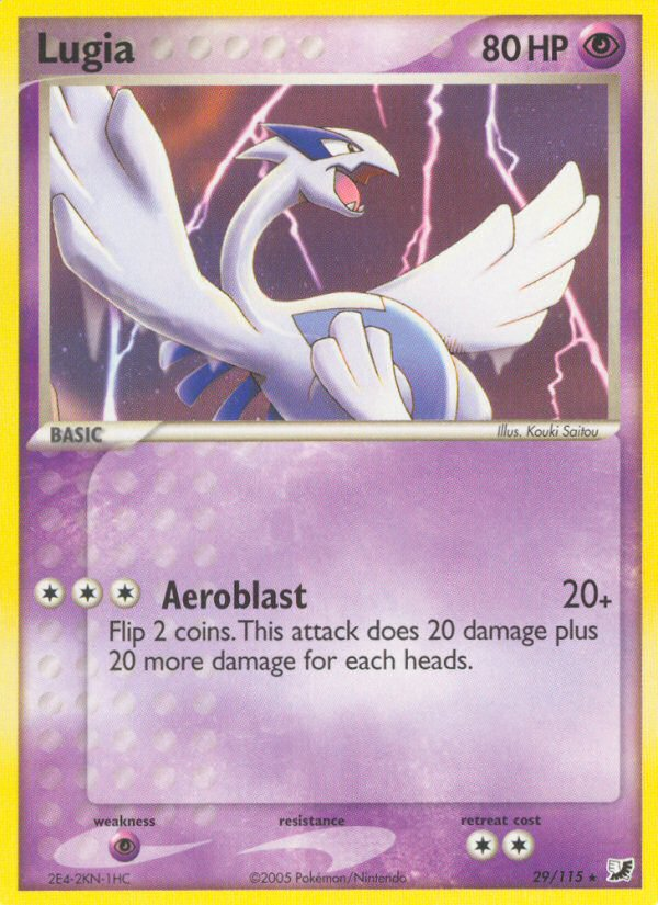 Lugia (29/115) [EX: Unseen Forces] | Mega City Incorporated