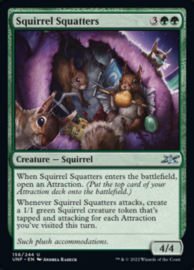 Squirrel Squatters [Unfinity] | Mega City Incorporated