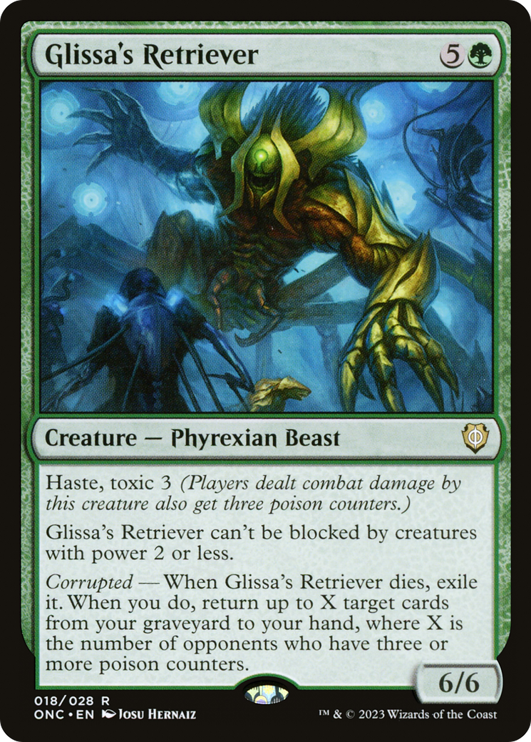 Glissa's Retriever [Phyrexia: All Will Be One Commander] | Mega City Incorporated