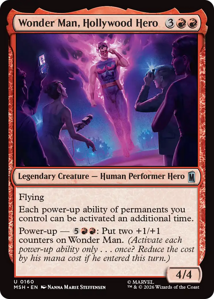Wonder Man, Hollywood Hero [Marvel Super Heroes] | Mega City Incorporated