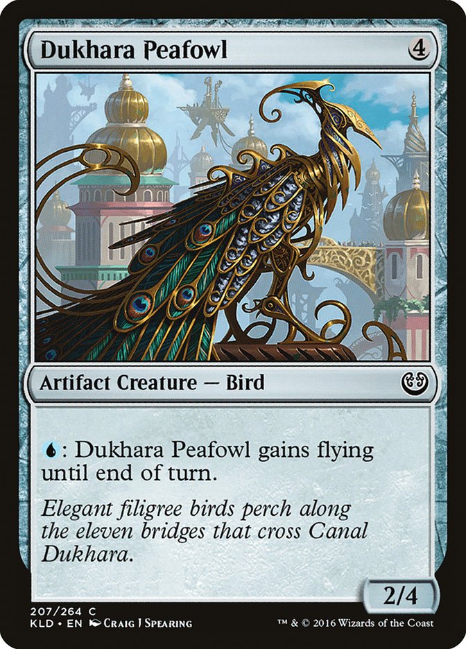 Dukhara Peafowl [Kaladesh] | Mega City Incorporated