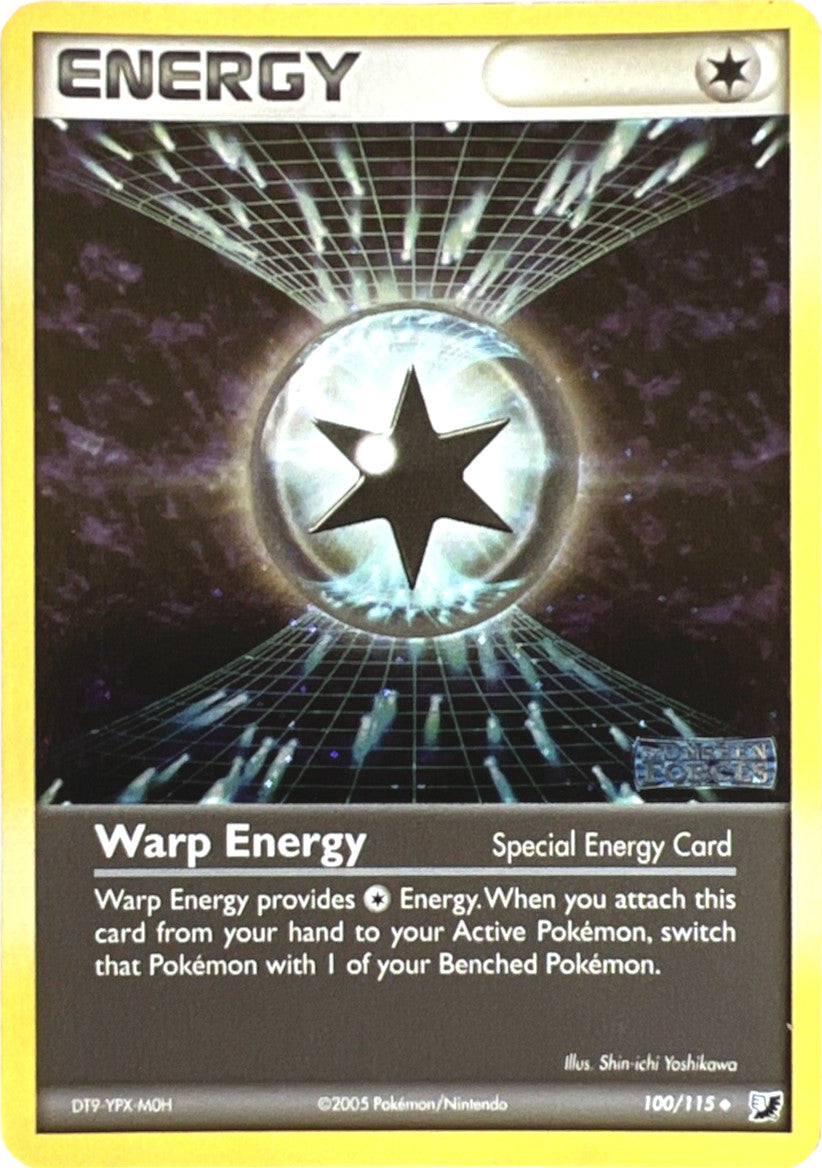 Warp Energy (100/115) (Stamped) [EX: Unseen Forces] | Mega City Incorporated