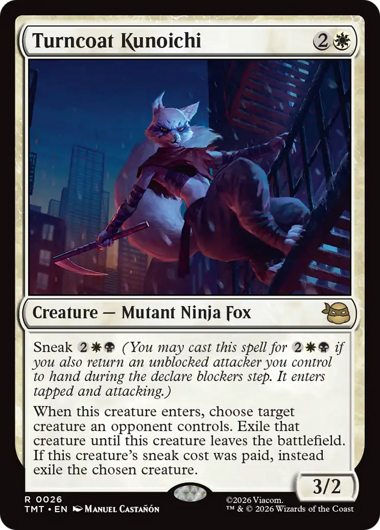 Turncoat Kunoichi [Teenage Mutant Ninja Turtles] | Mega City Incorporated