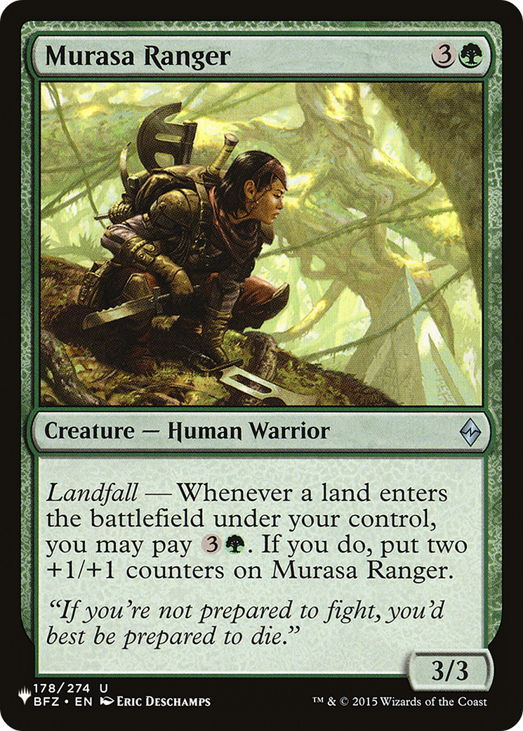 Murasa Ranger [The List] | Mega City Incorporated