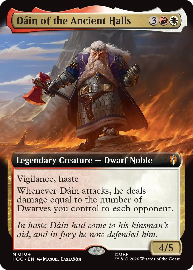 Dain of the Ancient Halls (Extended Art) [The Hobbit: Eternal-Legal] | Mega City Incorporated