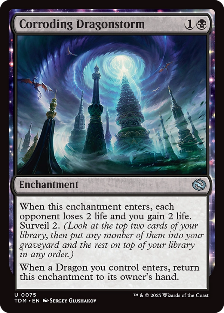 Corroding Dragonstorm [Tarkir: Dragonstorm] | Mega City Incorporated