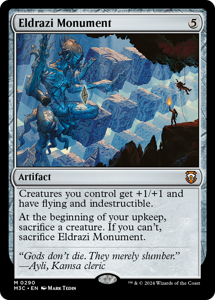 Eldrazi Monument (Ripple Foil) [Modern Horizons 3 Commander] | Mega City Incorporated