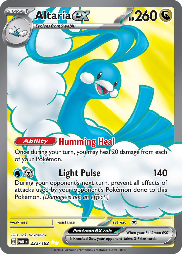 Altaria ex (232/182) [Scarlet & Violet: Paradox Rift] | Mega City Incorporated