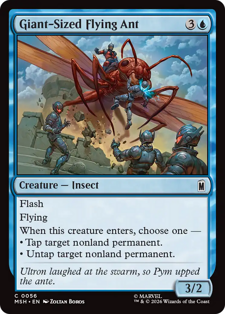 Giant-Sized Flying Ant [Marvel Super Heroes] | Mega City Incorporated