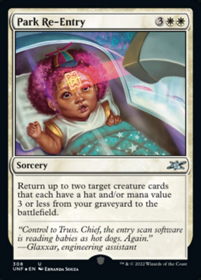 Park Re-Entry (Galaxy Foil) [Unfinity] | Mega City Incorporated