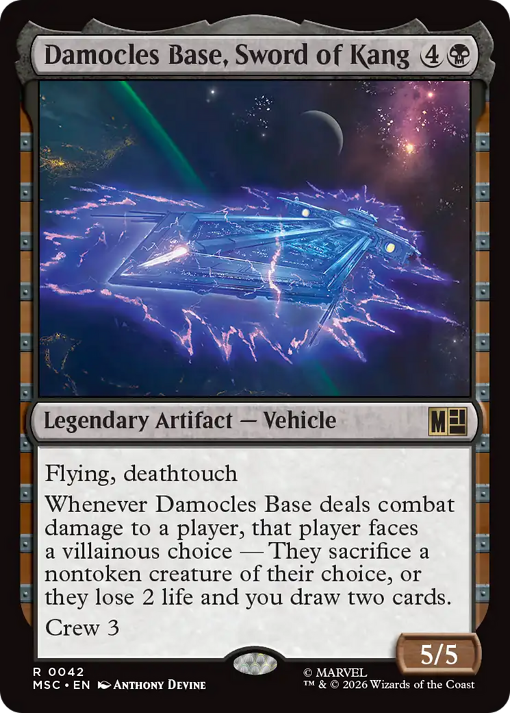 Damocles Base, Sword of Kang [Marvel Super Heroes Commander] | Mega City Incorporated