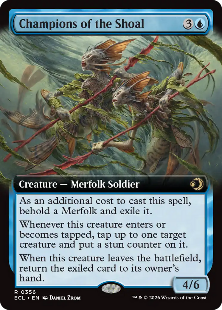 Champions of the Shoal (Extended Art) [Lorwyn Eclipsed] | Mega City Incorporated