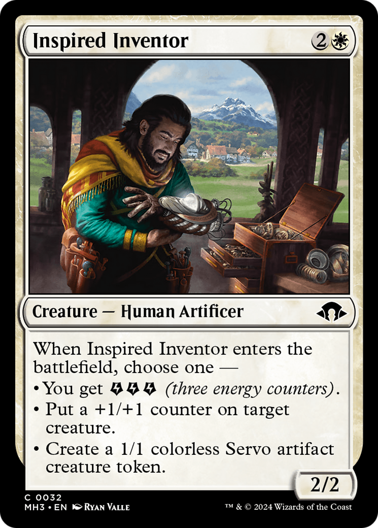 Inspired Inventor [Modern Horizons 3] | Mega City Incorporated