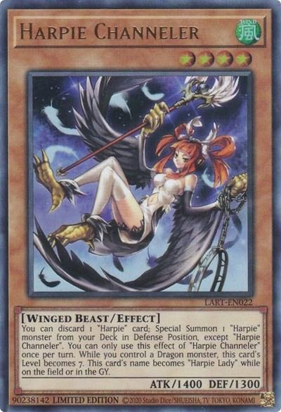 Harpie Channeler [LART-EN022] Ultra Rare | Mega City Incorporated