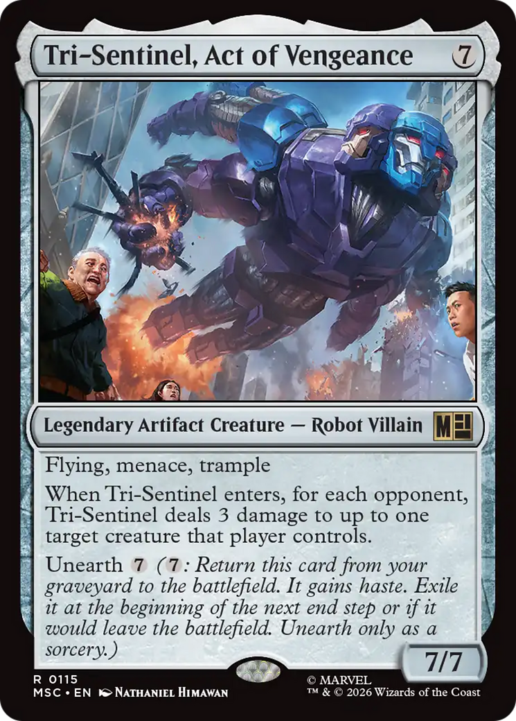 Tri-Sentinel, Act of Vengeance [Marvel Super Heroes Commander] | Mega City Incorporated