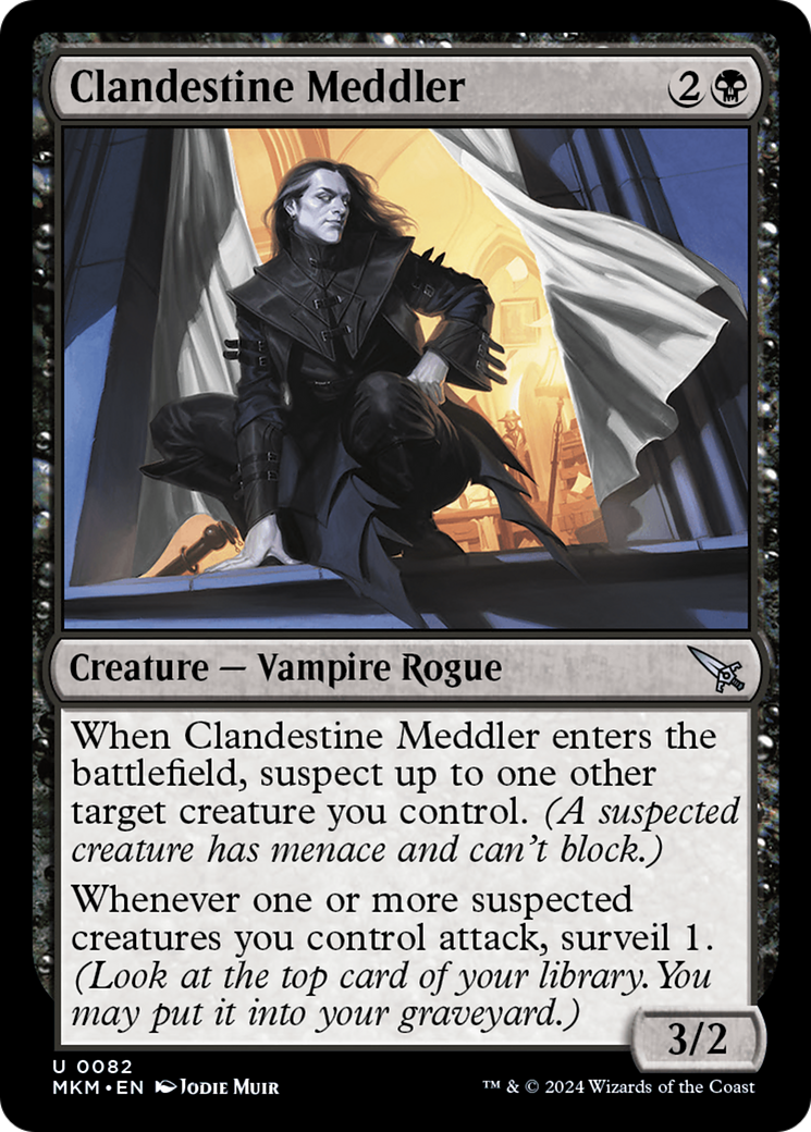 Clandestine Meddler (White) [Murders at Karlov Manor] | Mega City Incorporated