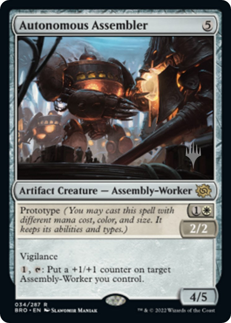 Autonomous Assembler (Promo Pack) [The Brothers' War Promos] | Mega City Incorporated