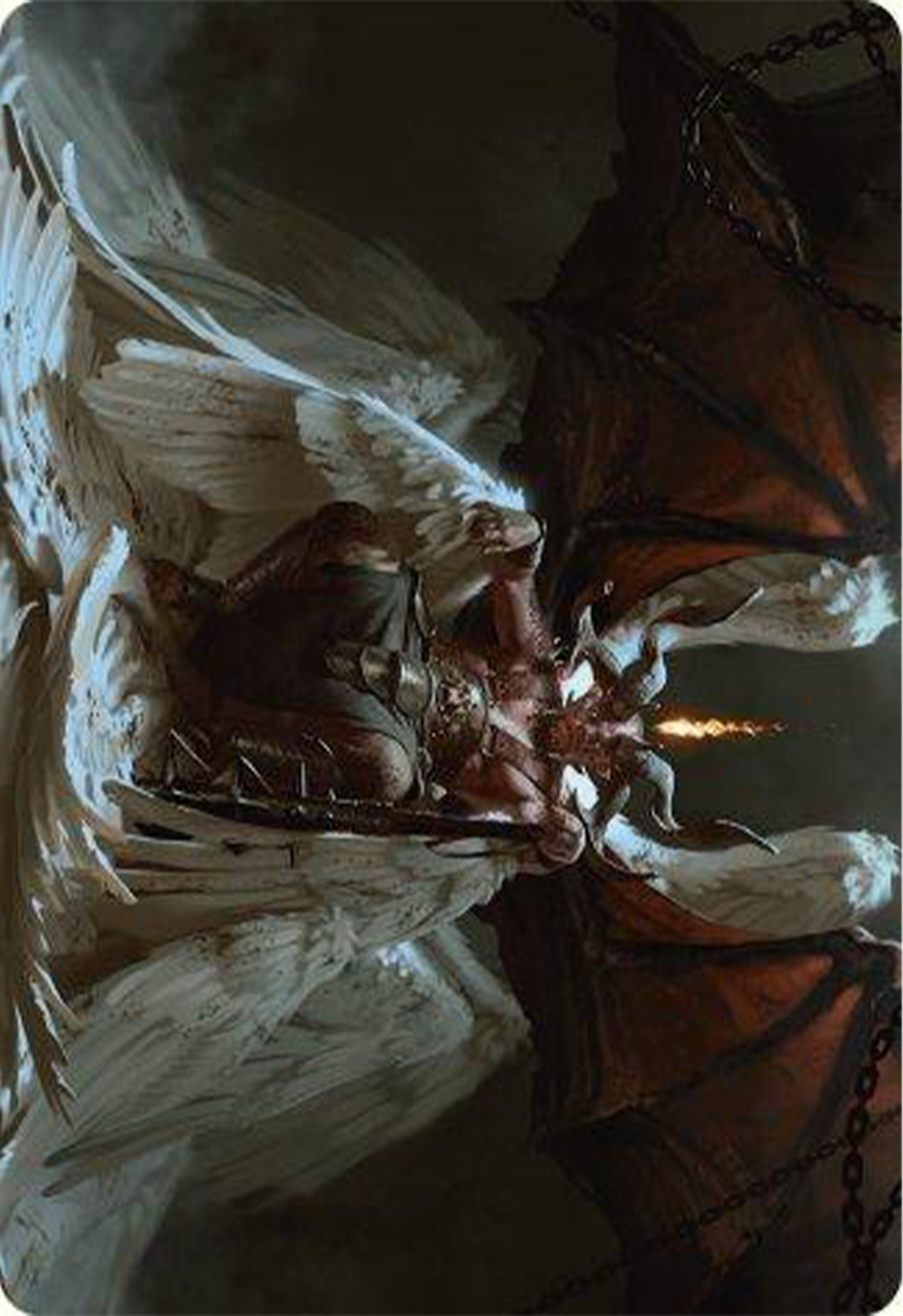 Shilgengar, Sire of Famine Art Card [Modern Horizons 3 Art Series] | Mega City Incorporated