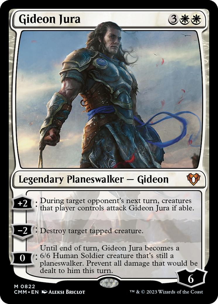 Gideon Jura [Commander Masters] | Mega City Incorporated