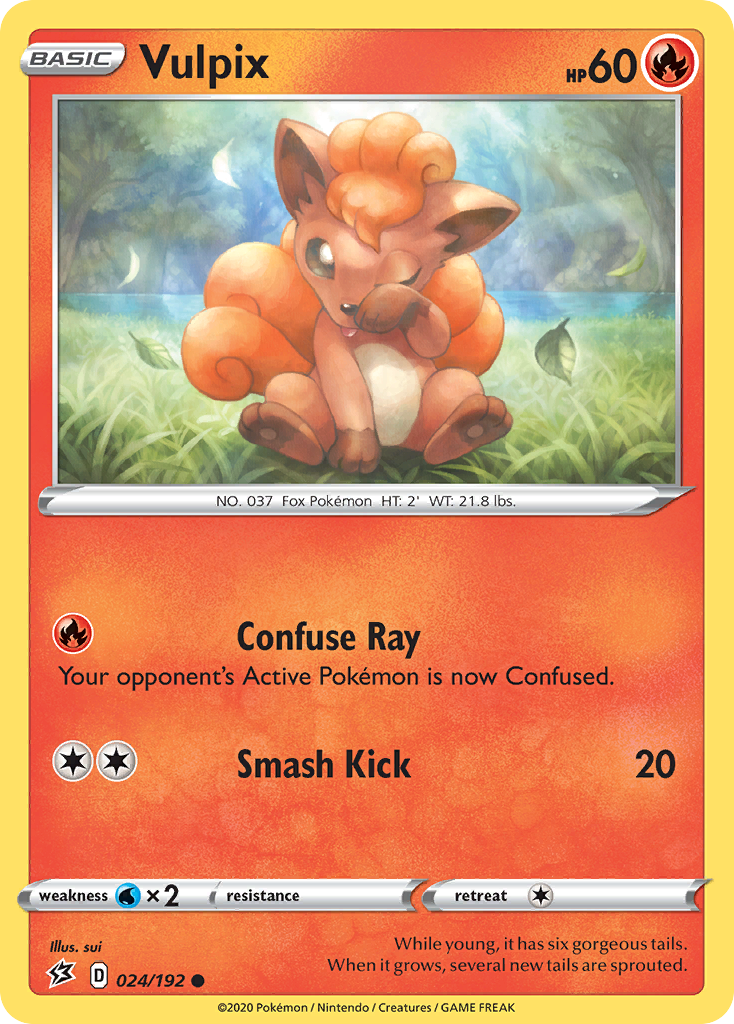 Vulpix (024/192) [Sword & Shield: Rebel Clash] | Mega City Incorporated