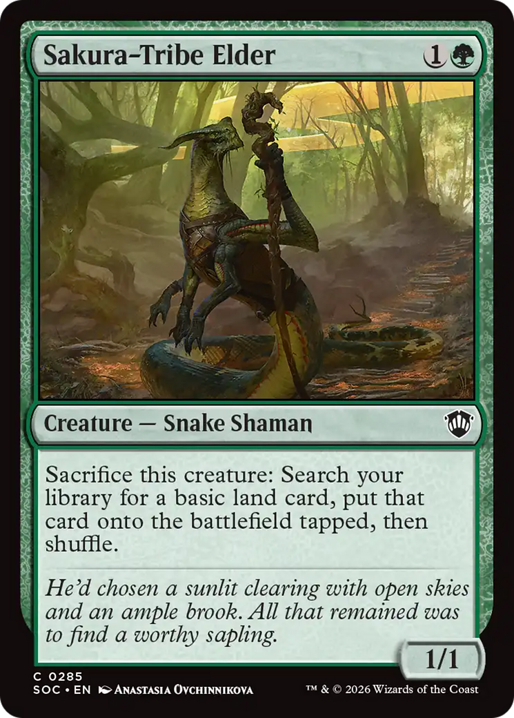 Sakura-Tribe Elder [Secrets of Strixhaven Commander] | Mega City Incorporated