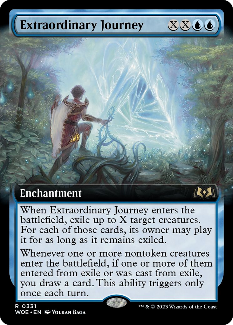 Extraordinary Journey (Extended Art) [Wilds of Eldraine] | Mega City Incorporated
