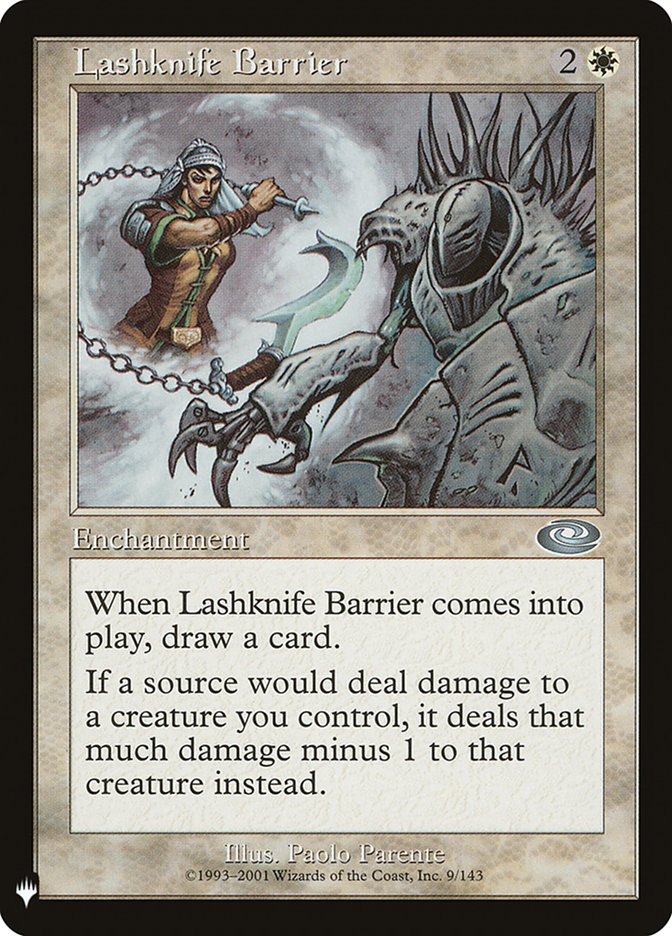 Lashknife Barrier [Mystery Booster] | Mega City Incorporated