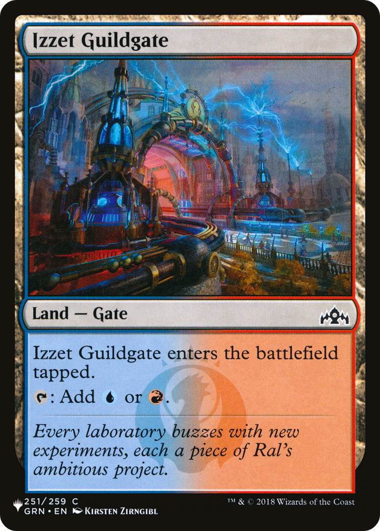 Izzet Guildgate [The List] | Mega City Incorporated