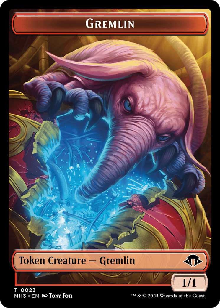 Gremlin Token [Modern Horizons 3 Tokens] | Mega City Incorporated