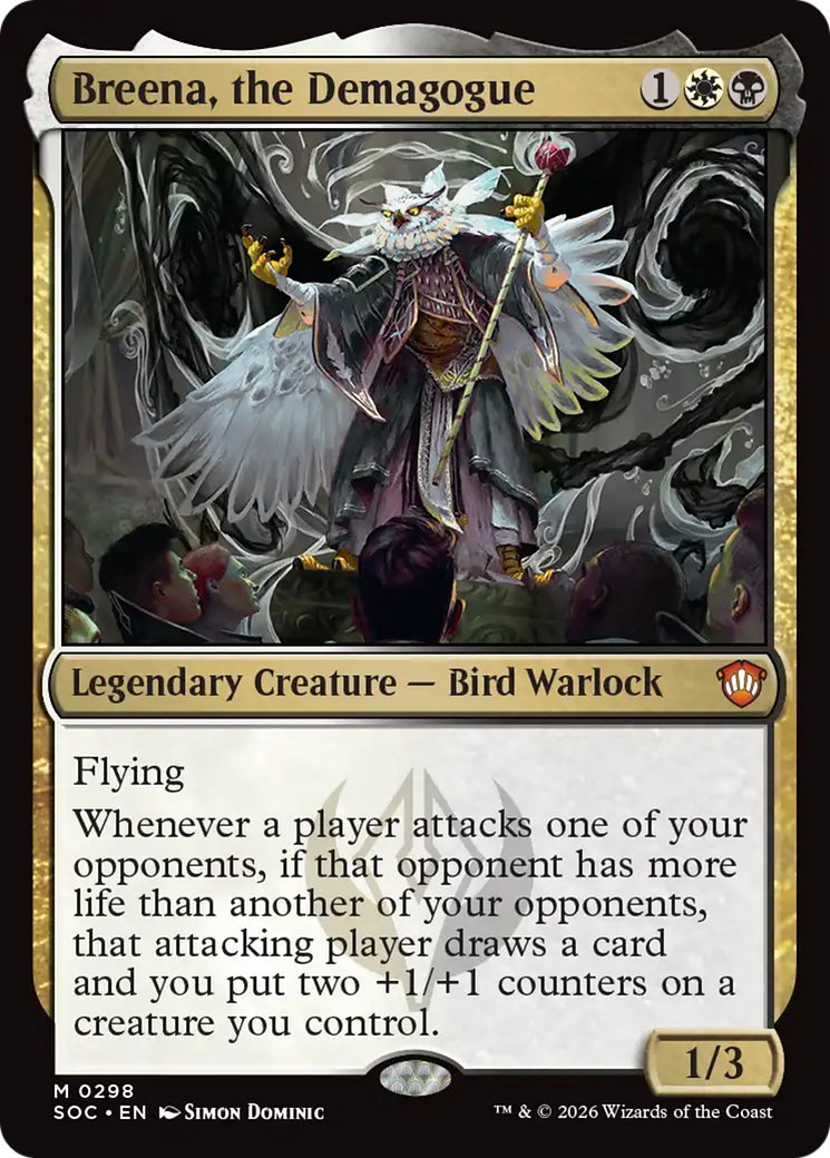 Breena, the Demagogue [Secrets of Strixhaven Commander] | Mega City Incorporated