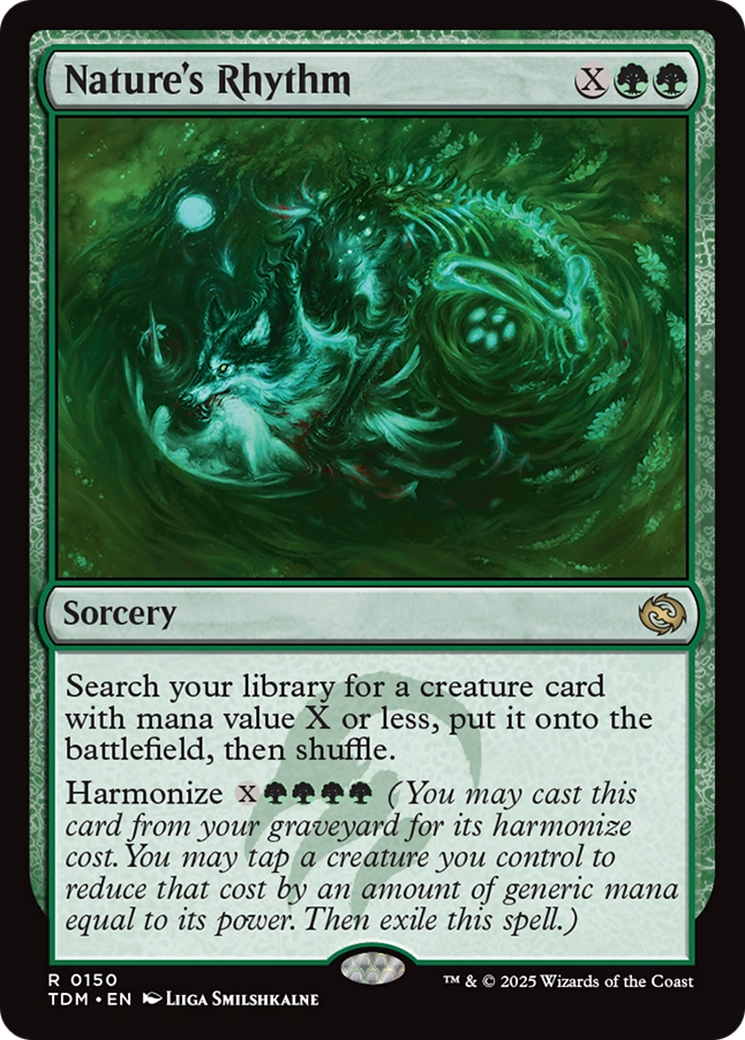 Nature's Rhythm [Tarkir: Dragonstorm] | Mega City Incorporated