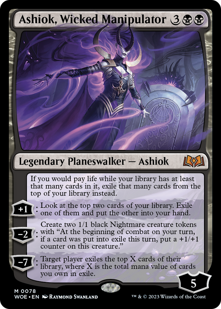 Ashiok, Wicked Manipulator [Wilds of Eldraine] | Mega City Incorporated