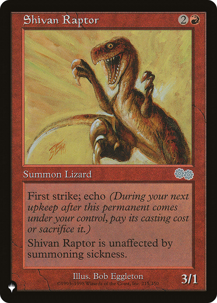 Shivan Raptor [The List] | Mega City Incorporated