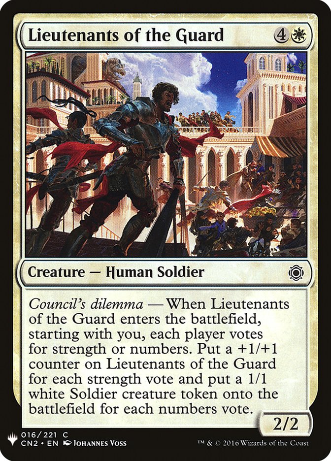 Lieutenants of the Guard [Mystery Booster] | Mega City Incorporated