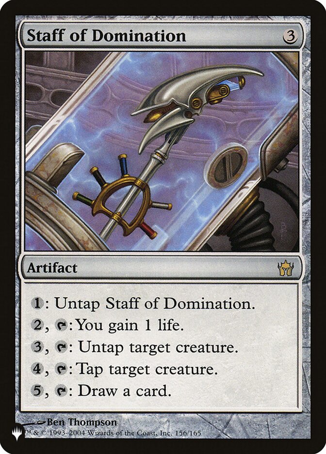 Staff of Domination [The List] | Mega City Incorporated