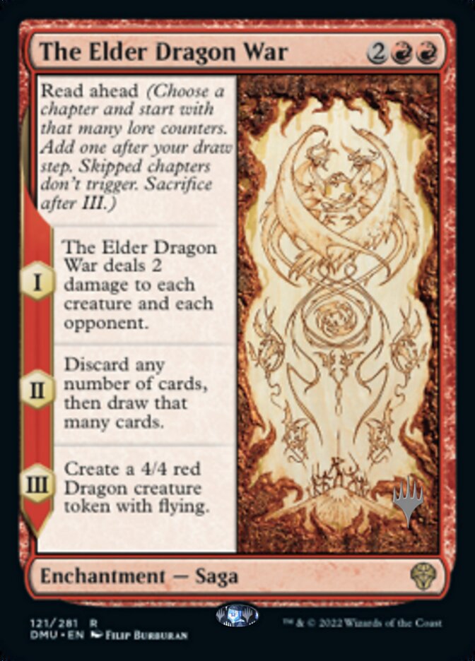 The Elder Dragon War (Promo Pack) [Dominaria United Promos] | Mega City Incorporated