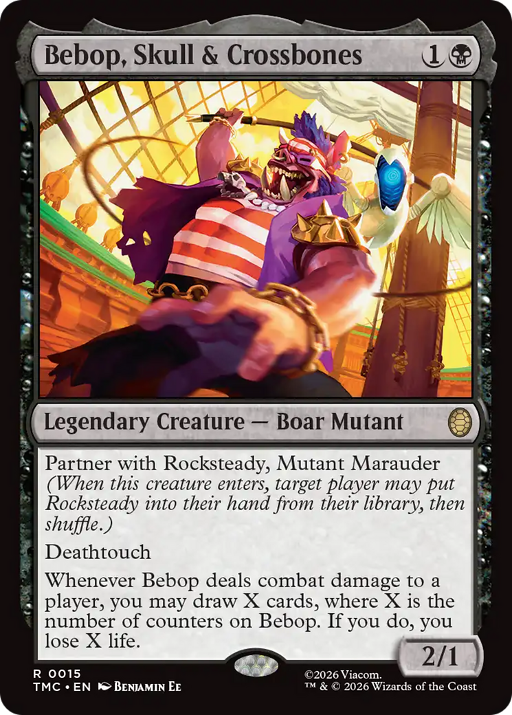 Bebop, Skull & Crossbones [Teenage Mutant Ninja Turtles Commander] | Mega City Incorporated