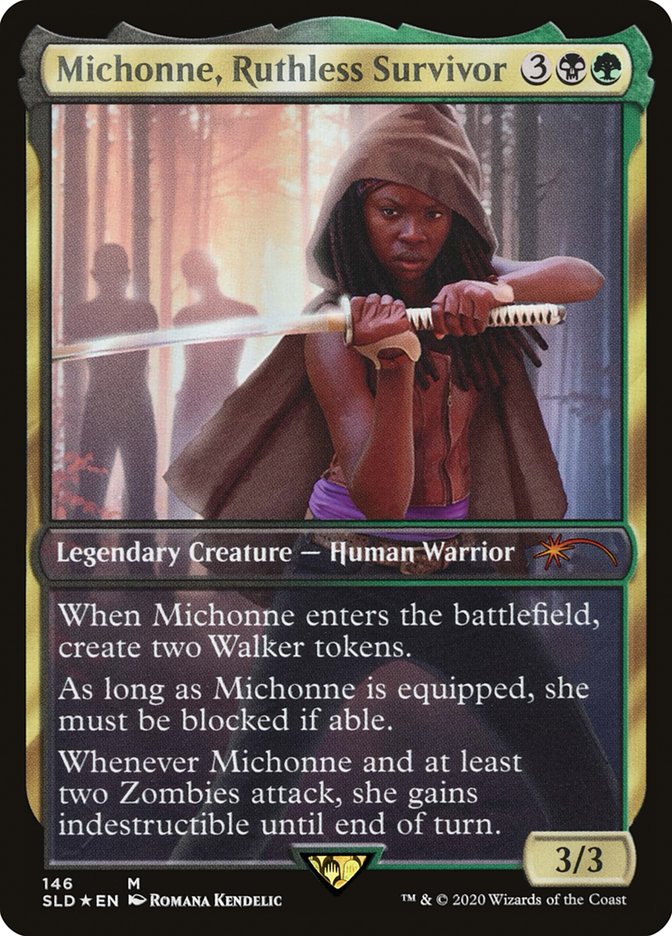 Michonne, Ruthless Survivor [Secret Lair Drop Series] | Mega City Incorporated